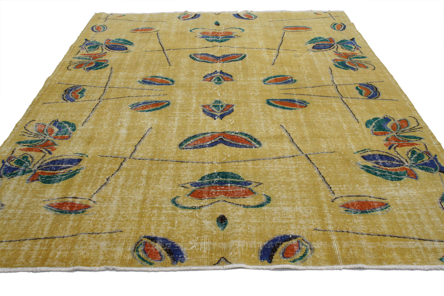 7 x 9 Vintage Sivas Rug 52025