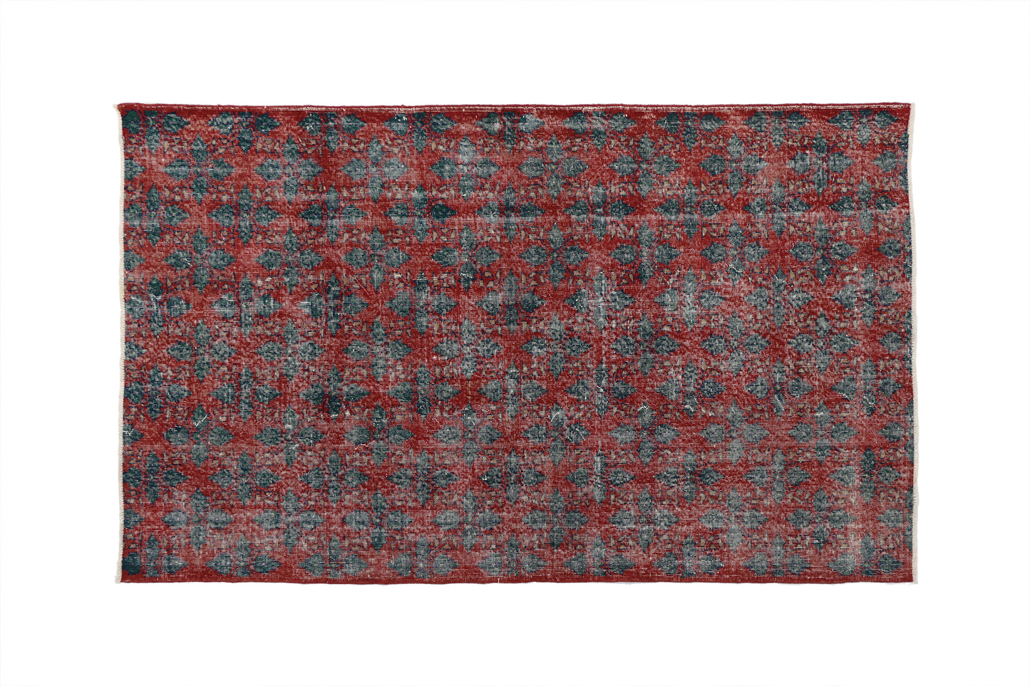 6 x 9 Vintage Turkish Sivas Rug 52030