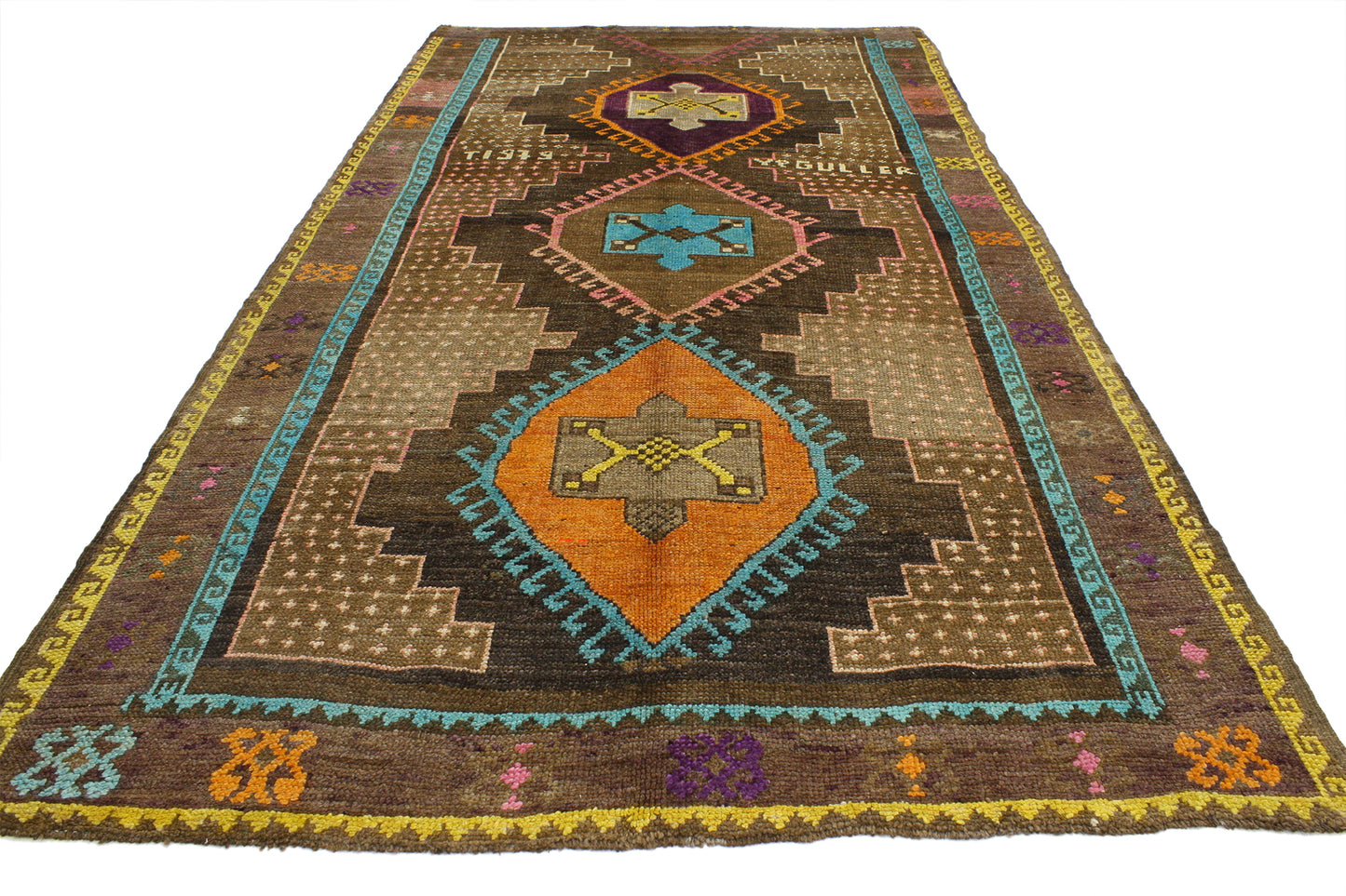 6 x 11 Vintage Oushak Rug 52038