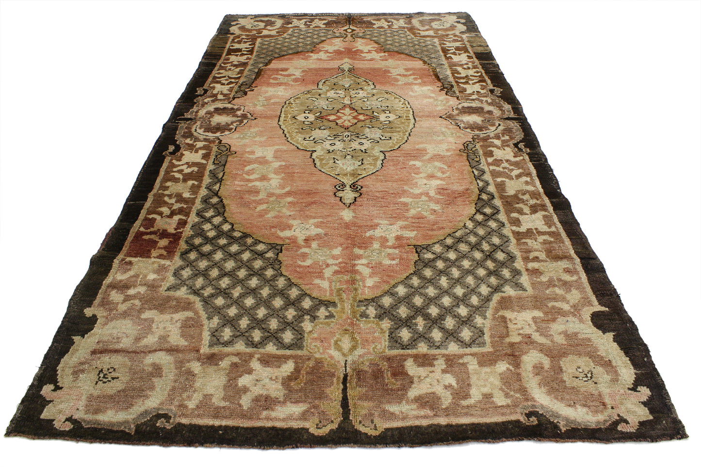 5 x 10 Vintage Turkish Sivas Rug 52039