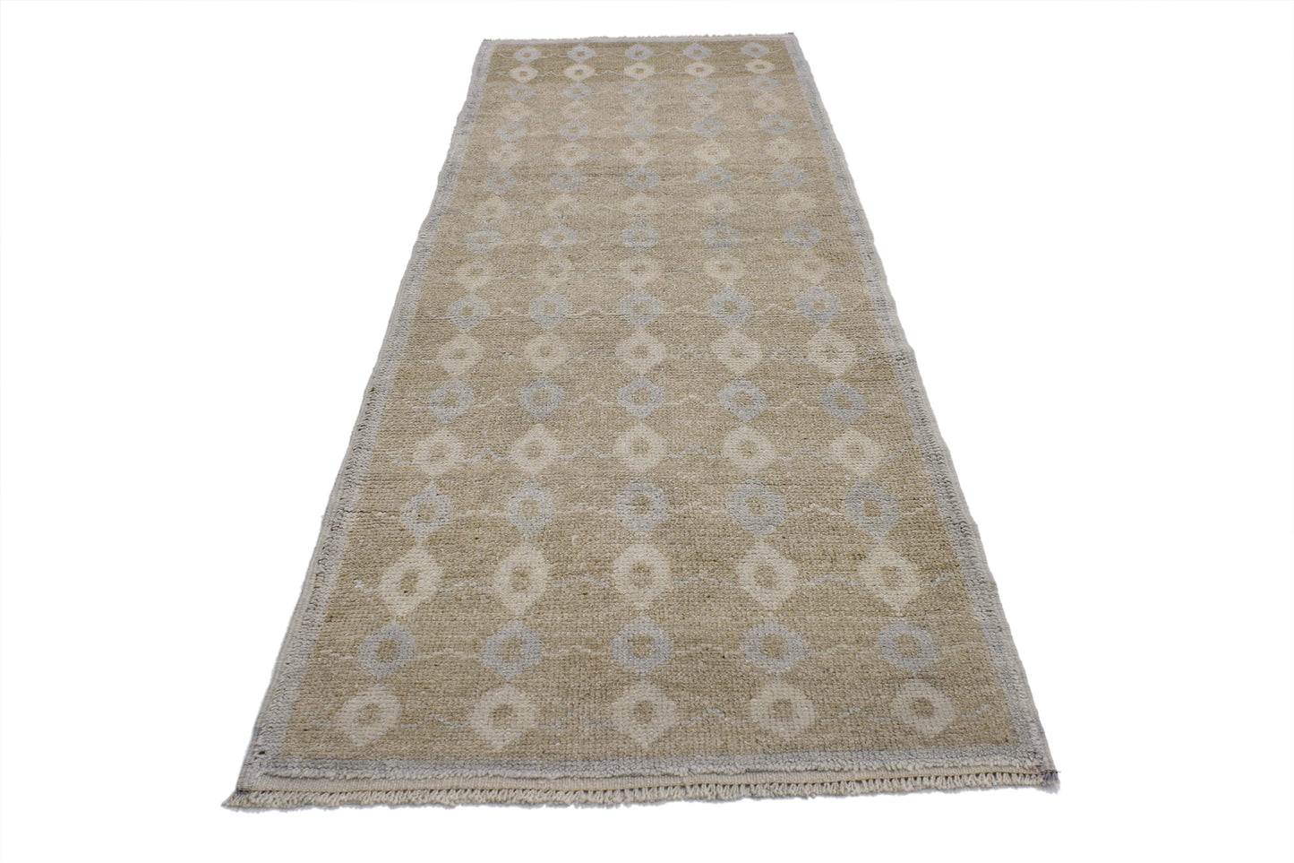 2 x 7 Vintage Oushak Rug 52086