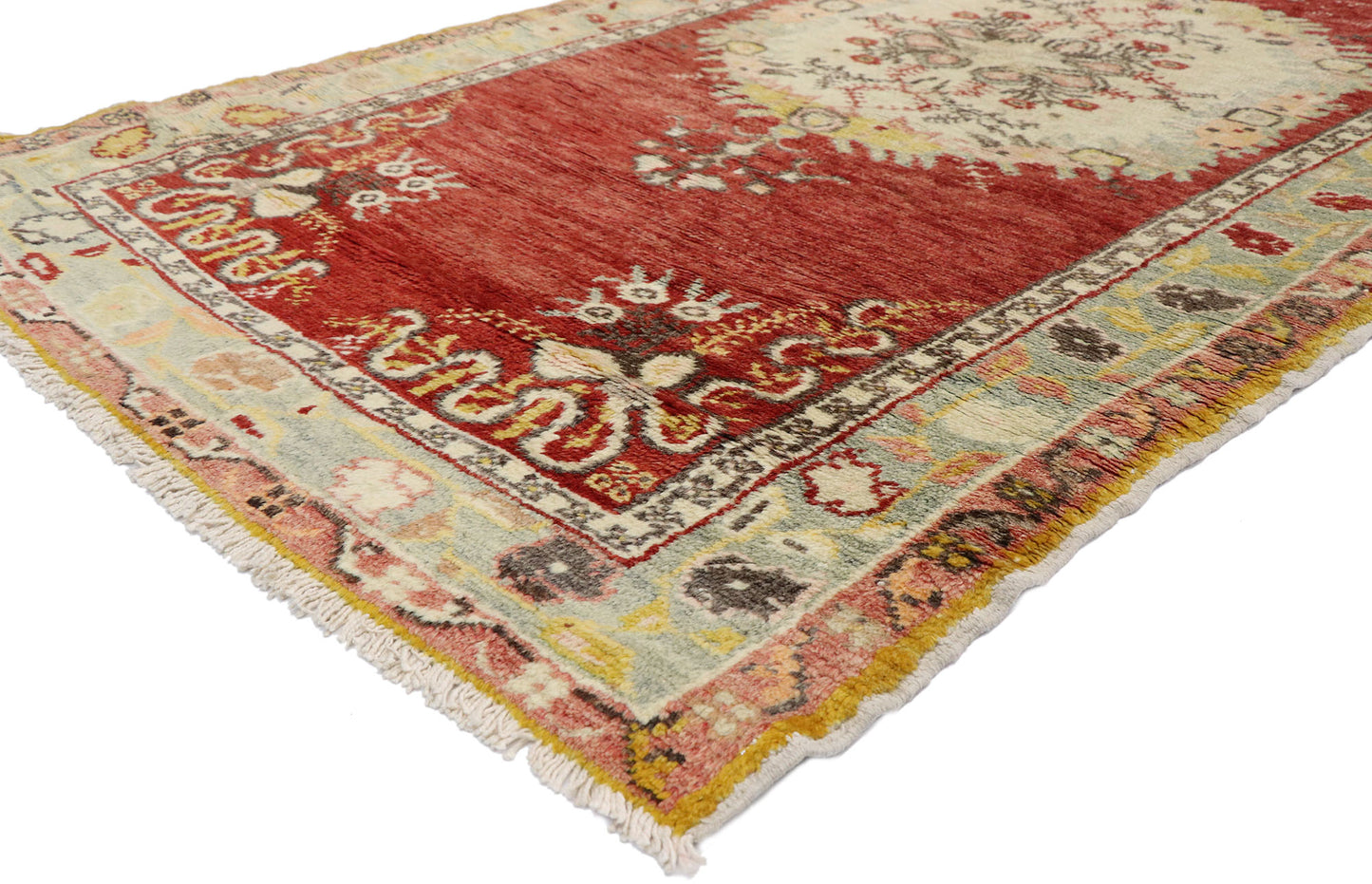 3 x 13 Vintage Turkish Oushak Runner 52129