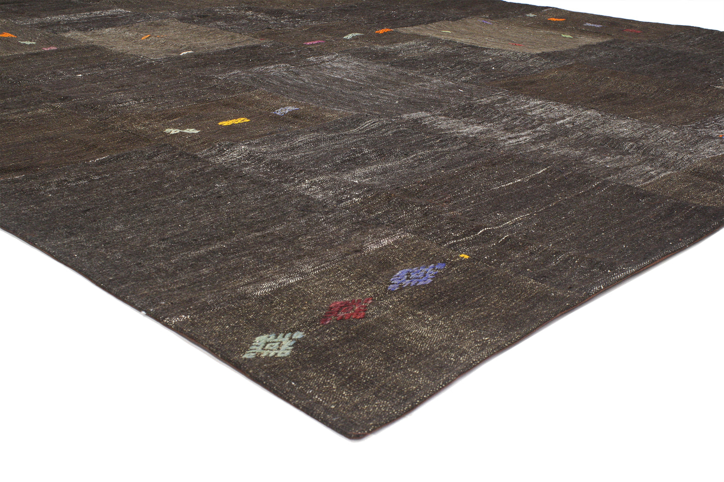 10 x 15 Vintage Patchwork Rug 52131