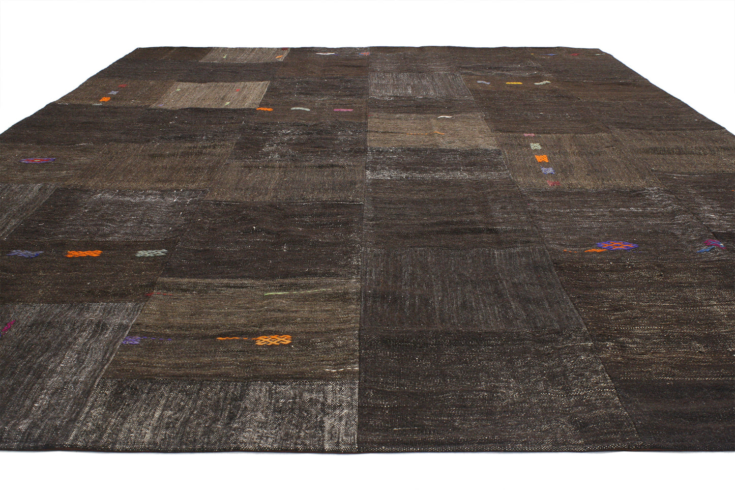 10 x 15 Vintage Patchwork Rug 52131