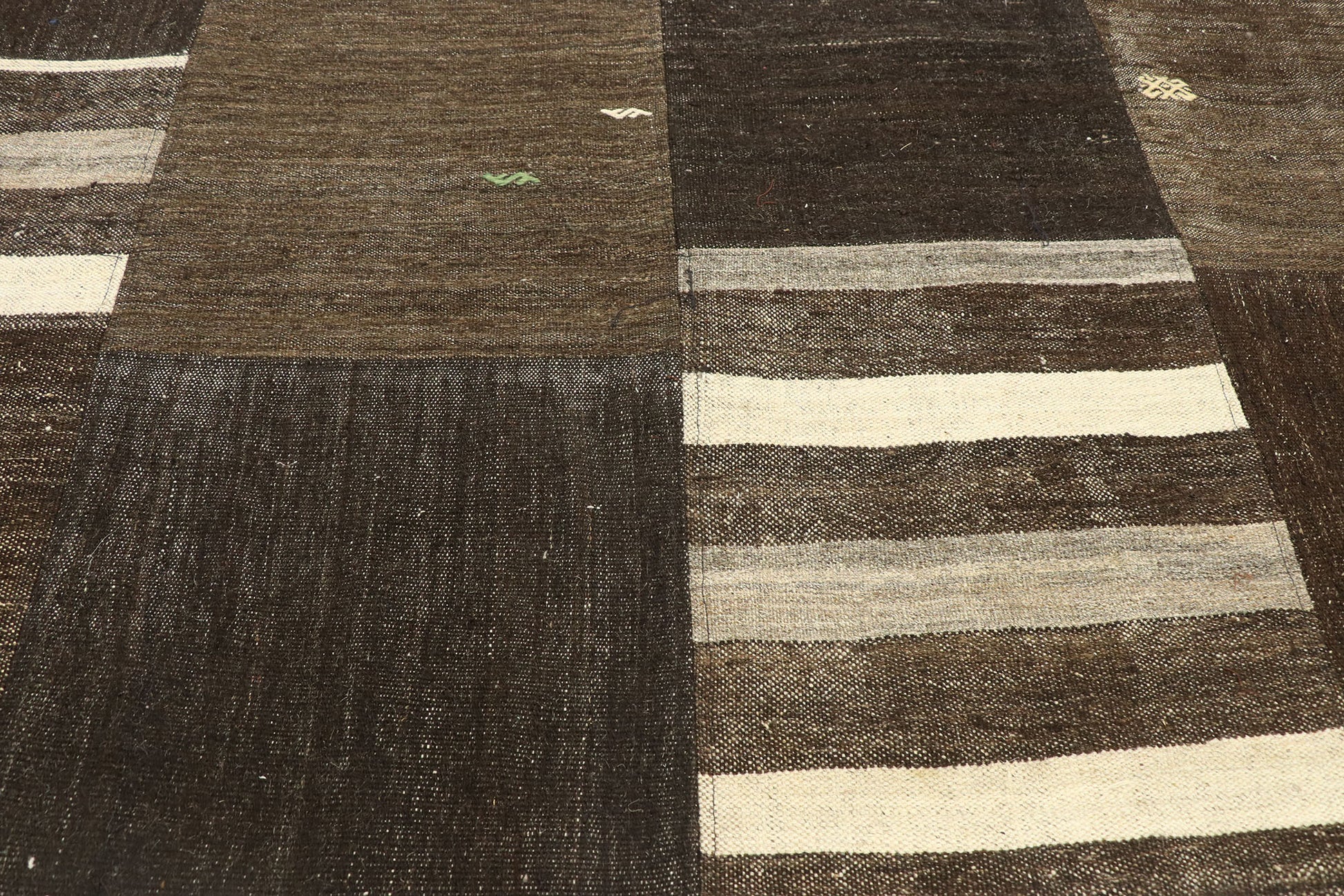 10 x 14 Vintage Turkish Patchwork Rug 52132