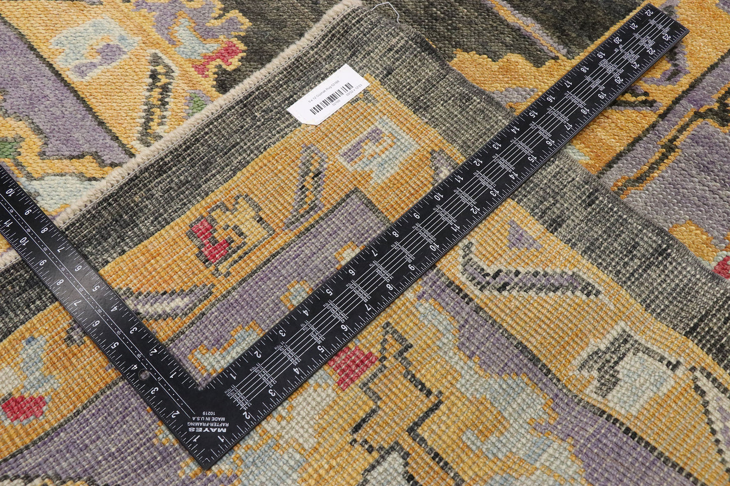 9 x 12 Colorful Turkish Oushak Rug 52168