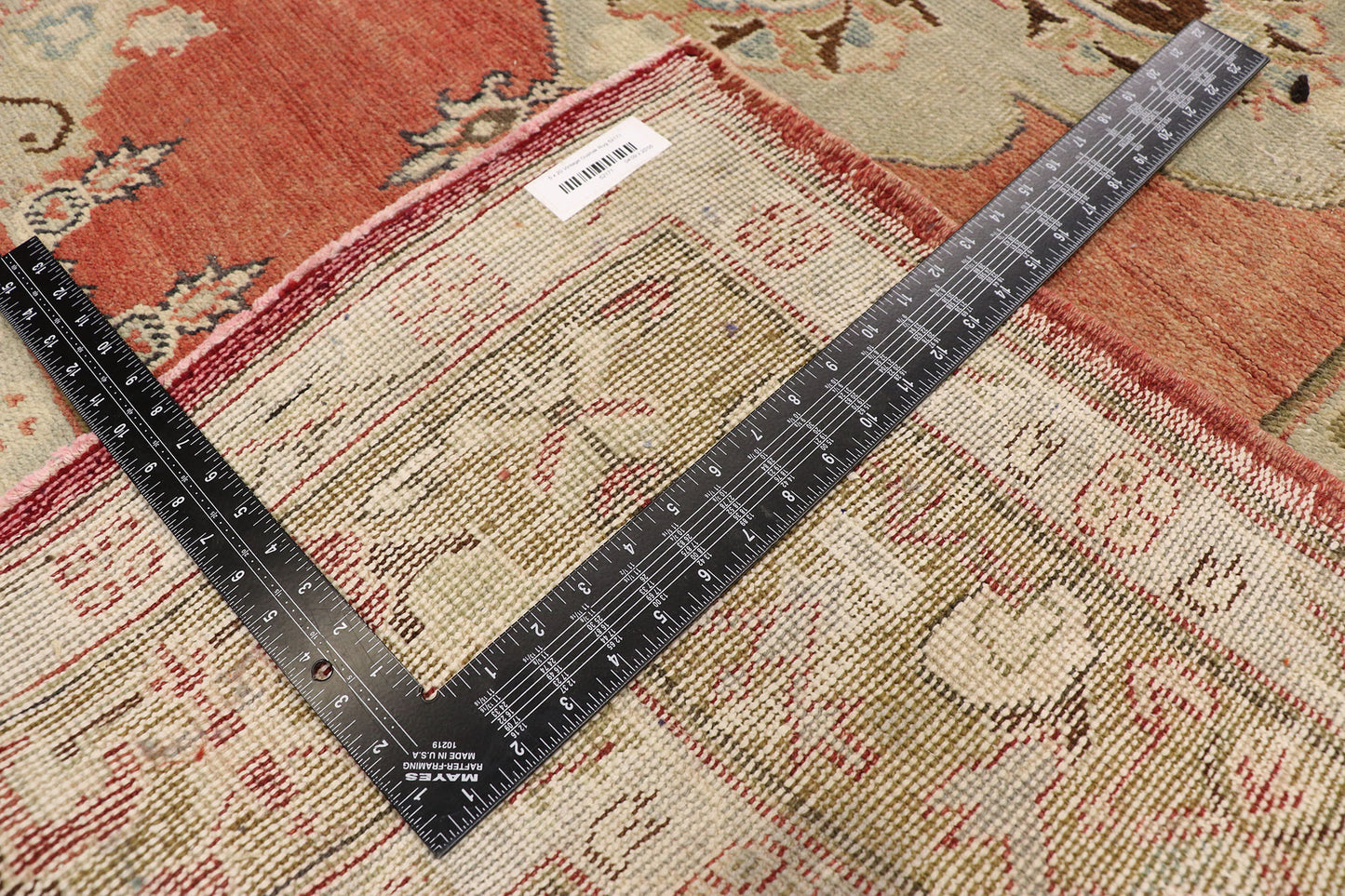 5 x 20 Vintage Turkish Oushak Runner 52171