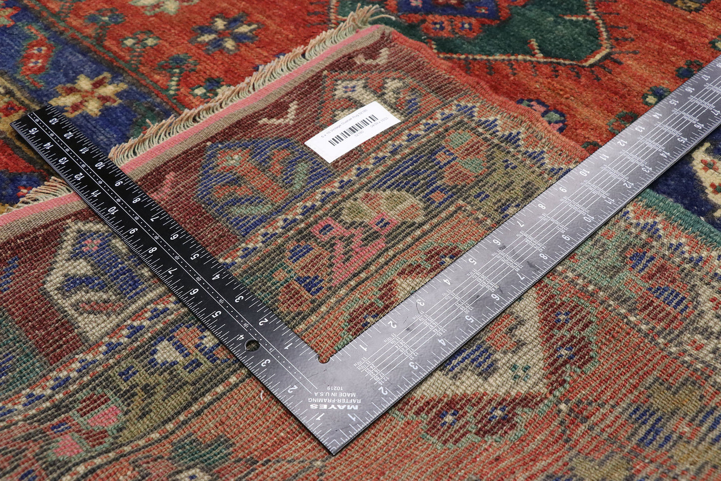 5 x 10 Vintage Turkish Oushak Rug 52180