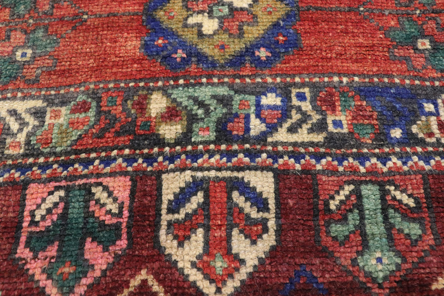 5 x 10 Vintage Turkish Oushak Rug 52180