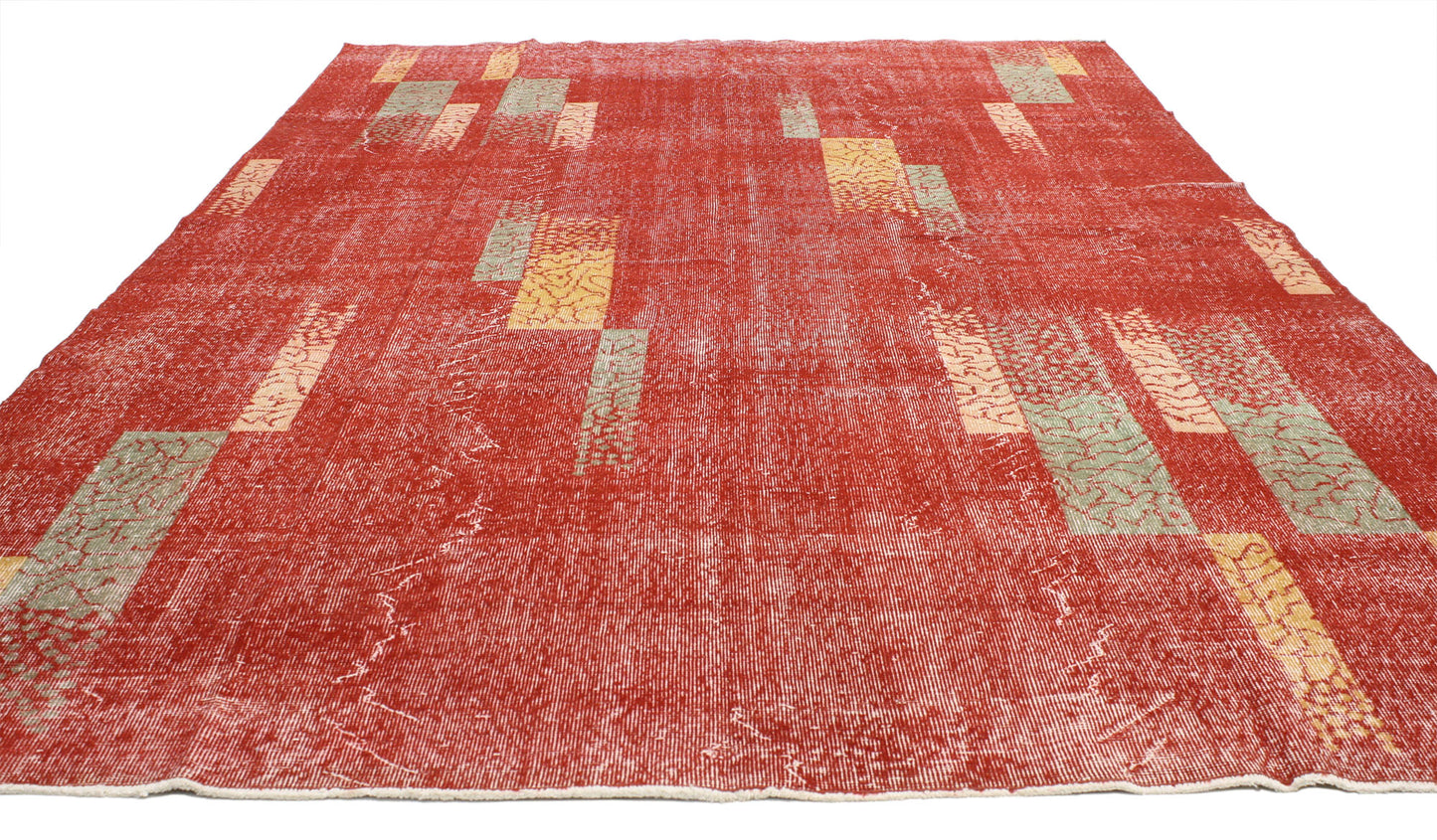 7 x 11 Zeki Muren Vintage Turkish Sivas Rug 52188