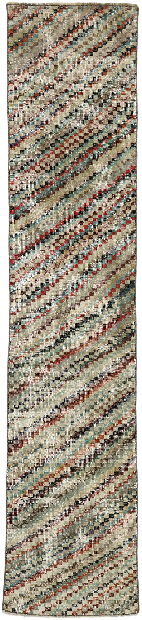2 x 10 Vintage Turkish Sivas Runner 52193