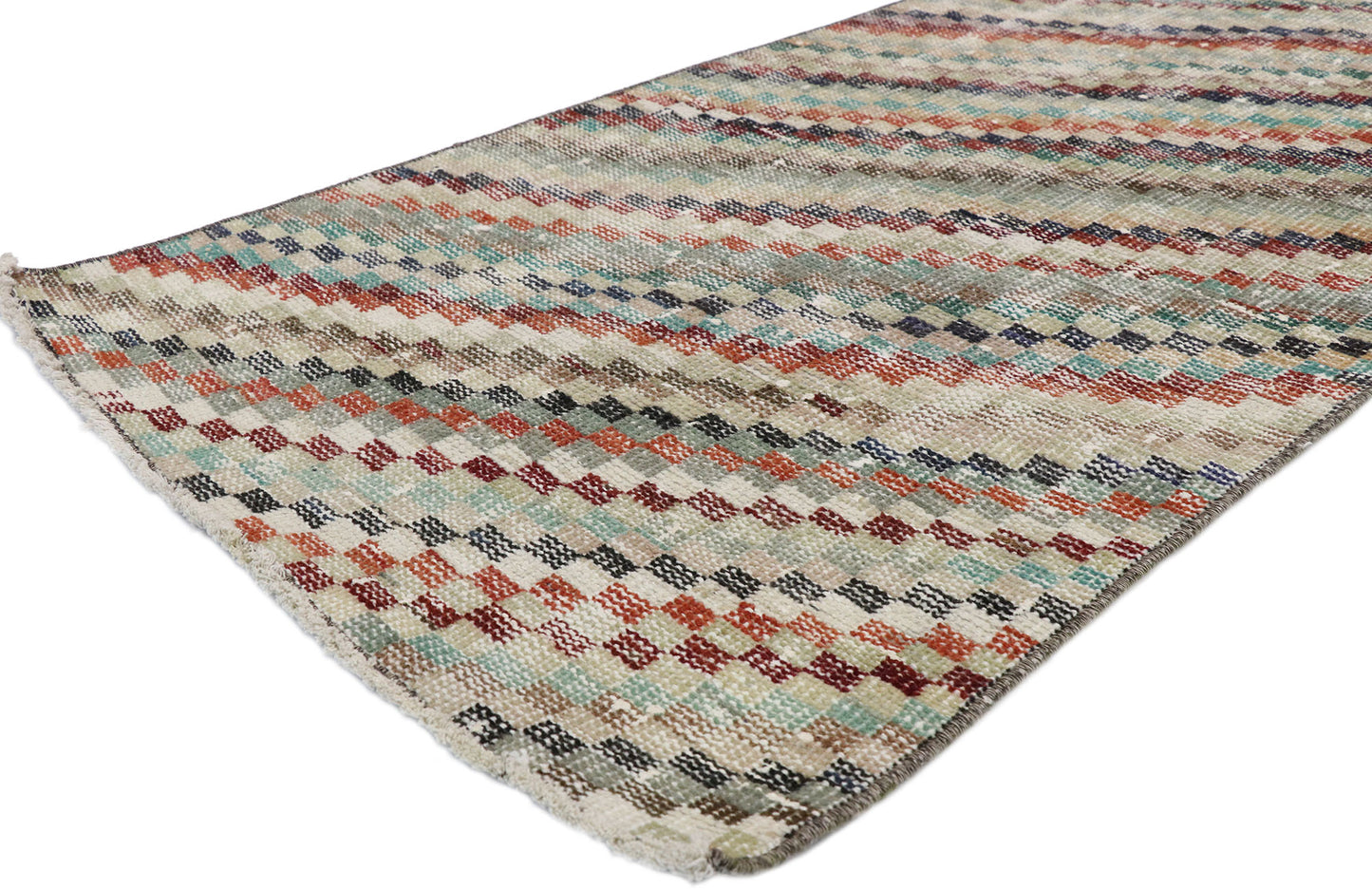 2 x 10 Vintage Turkish Sivas Runner 52193