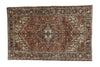 6 x 9 Vintage Persian Heriz Rug 52194