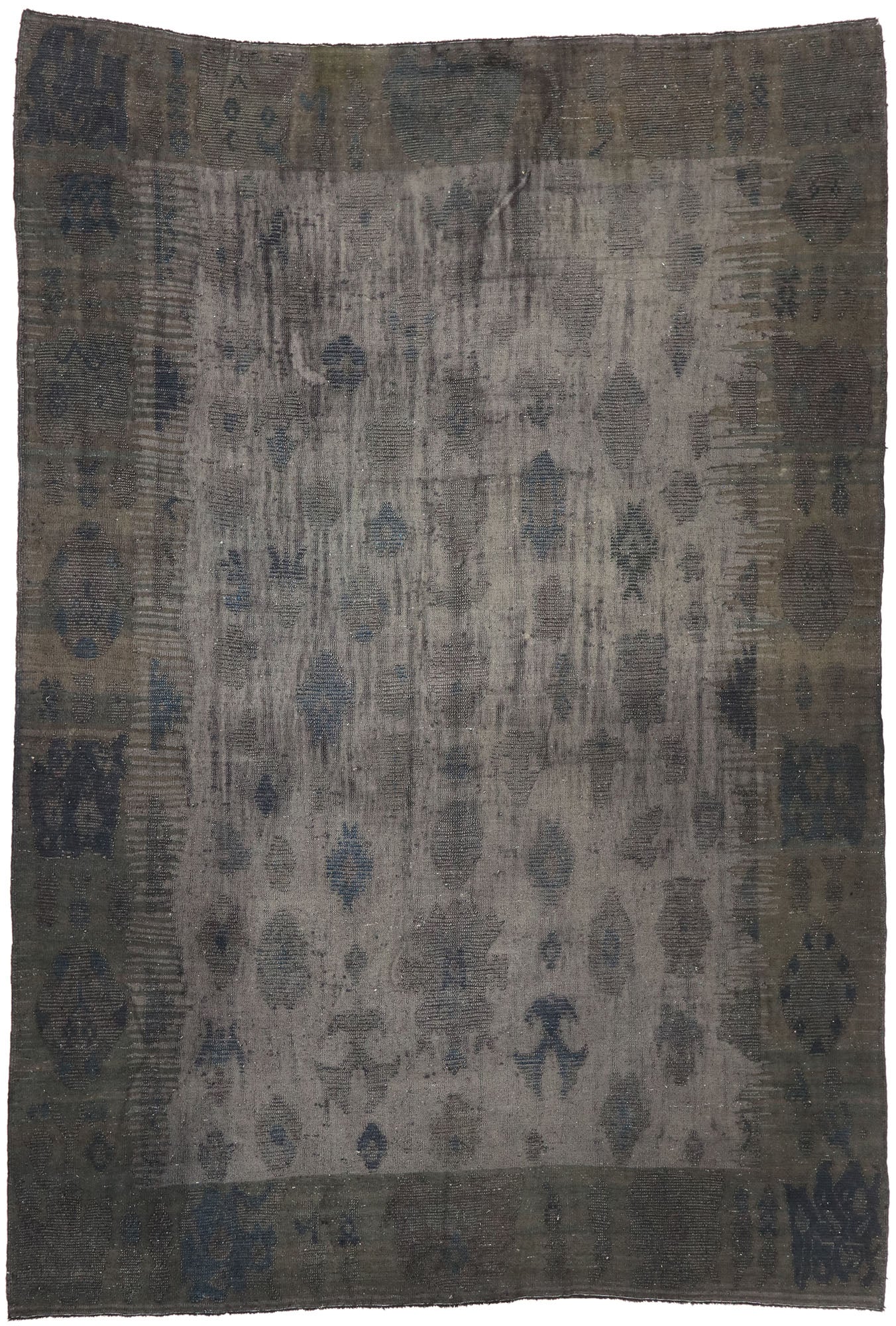 12 x 18 Large Turkish Kilim High-Low Rug 52222