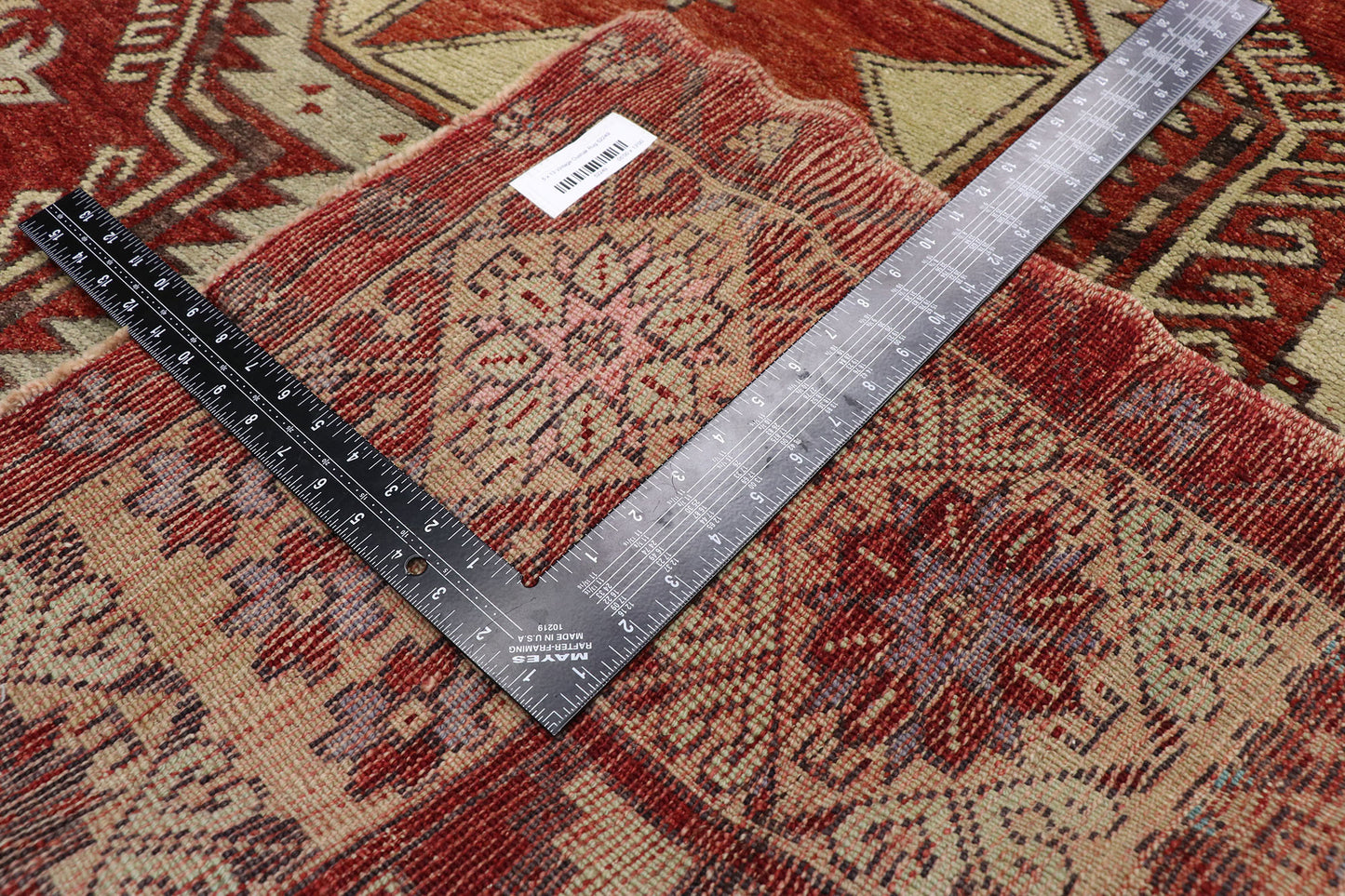 5 x 13 Vintage Oushak Rug 52249