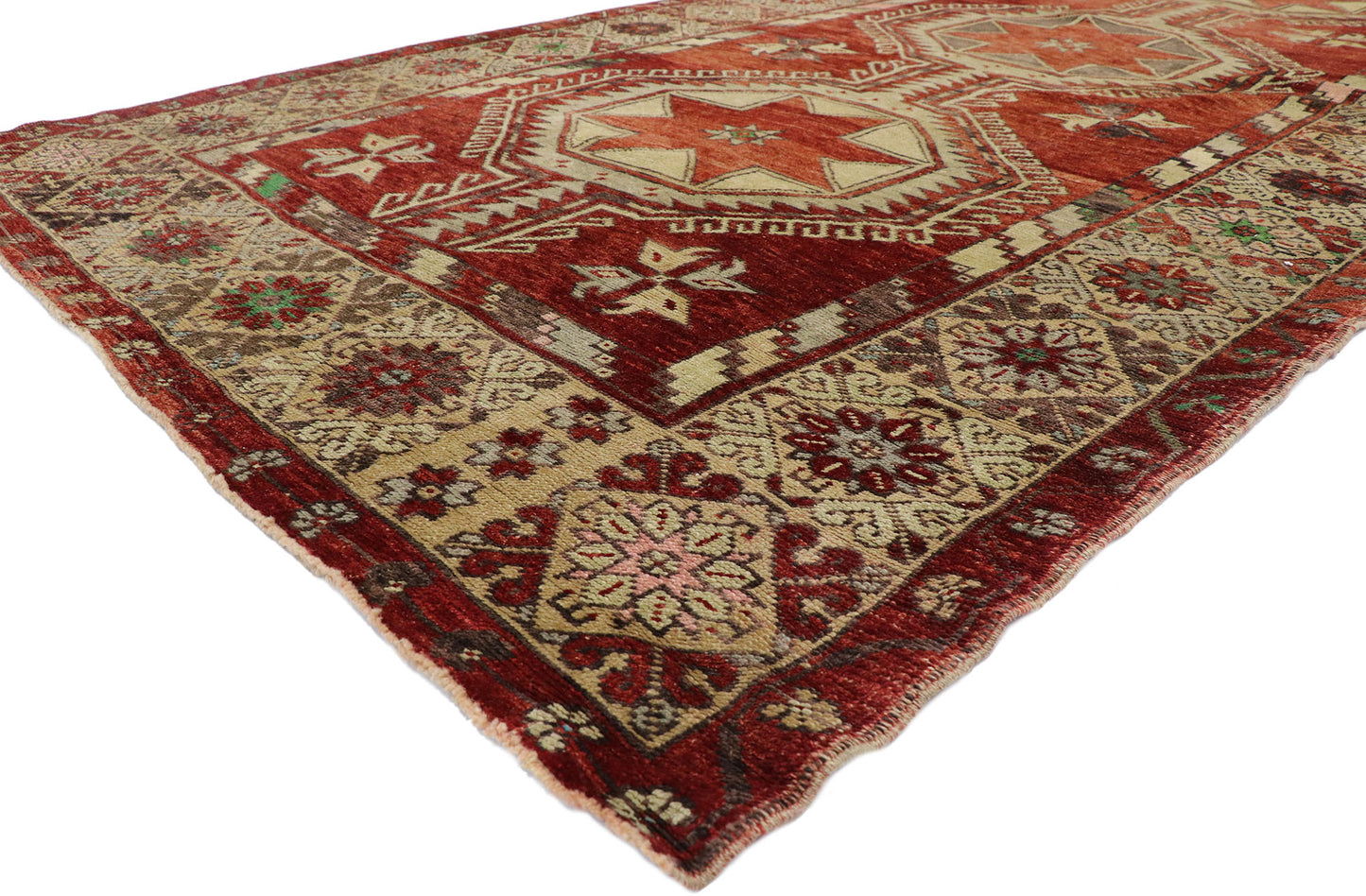 5 x 13 Vintage Oushak Rug 52249