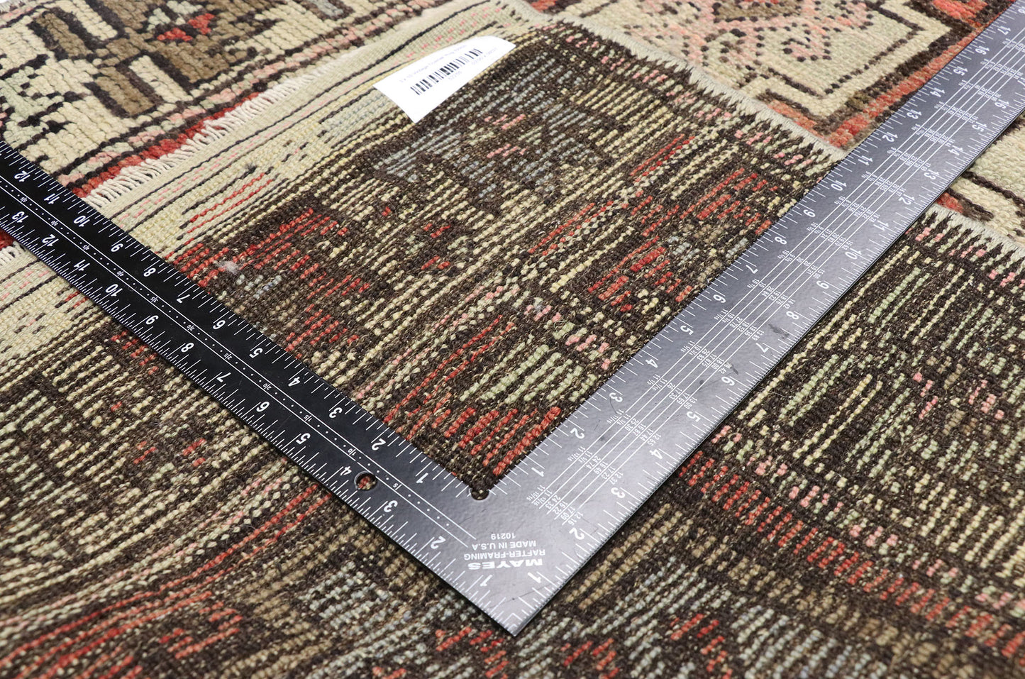 3 x 10 Vintage Oushak Rug 52255