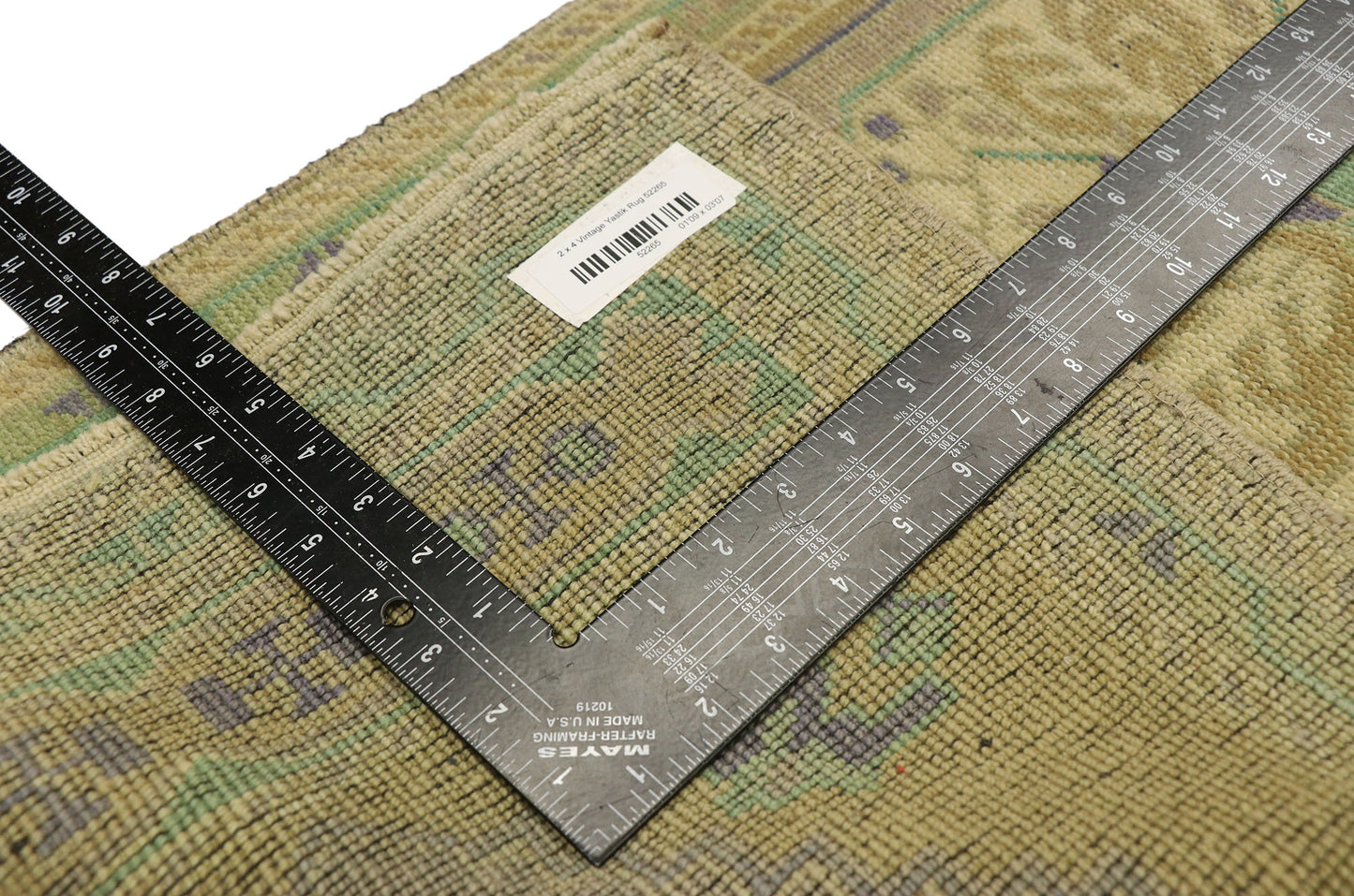 2 x 4 Vintage Yastik Rug 52265