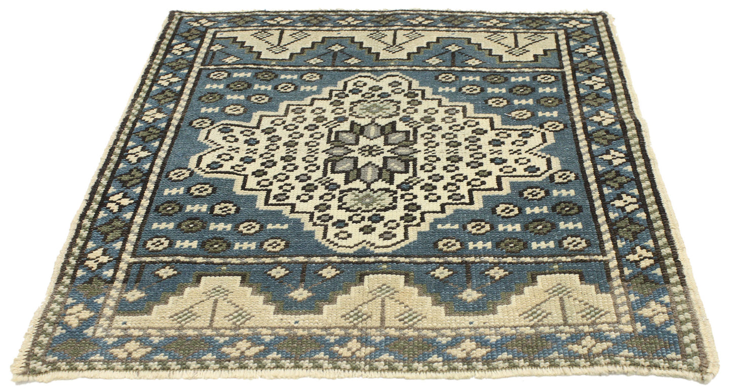2 x 2 Vintage Yastik Rug 52279