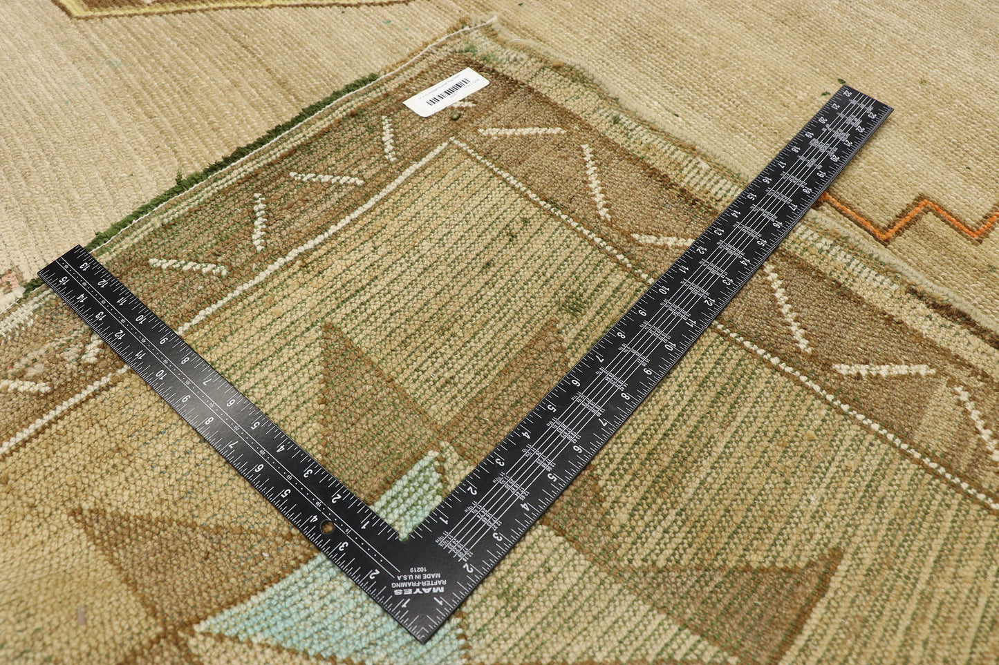11 x 13 Vintage Oushak Rug 52287