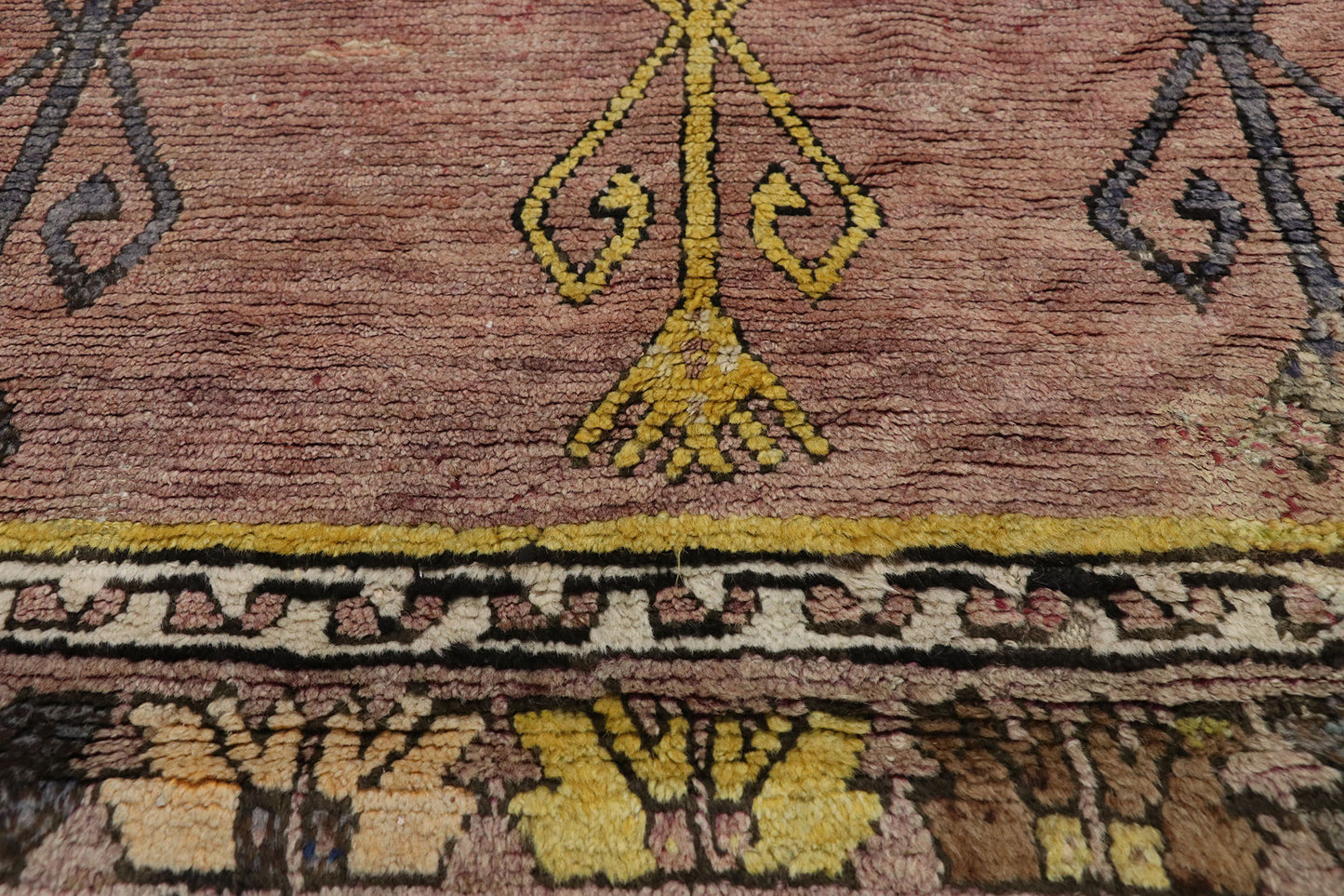 5 x 11 Vintage Turkish Oushak Rug 52290