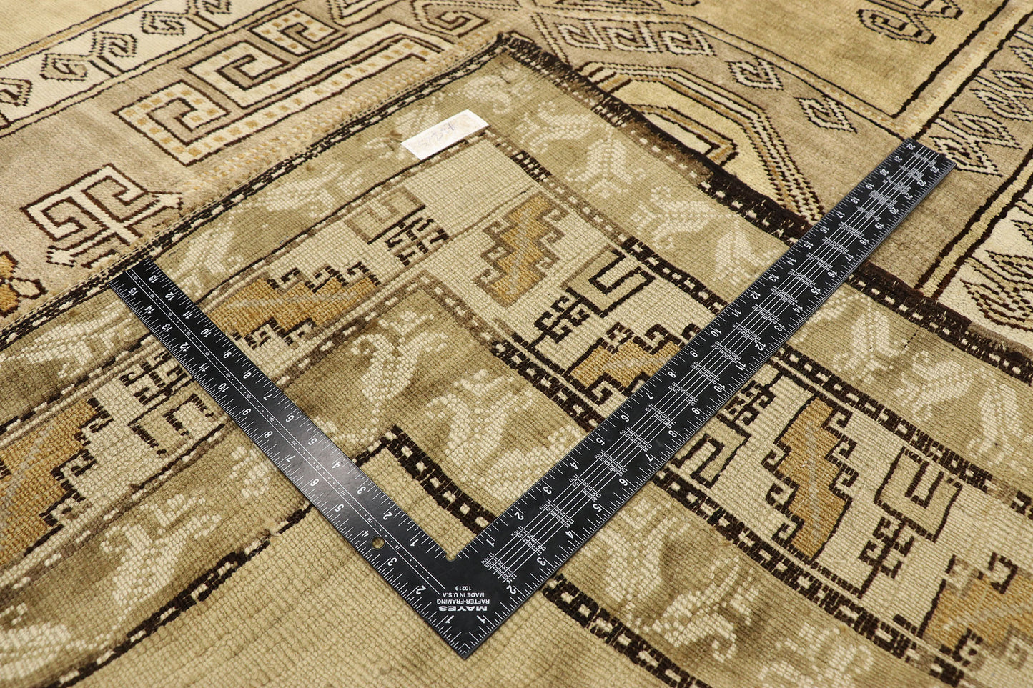 7 x 9 Vintage Turkish Kars Rug 52297