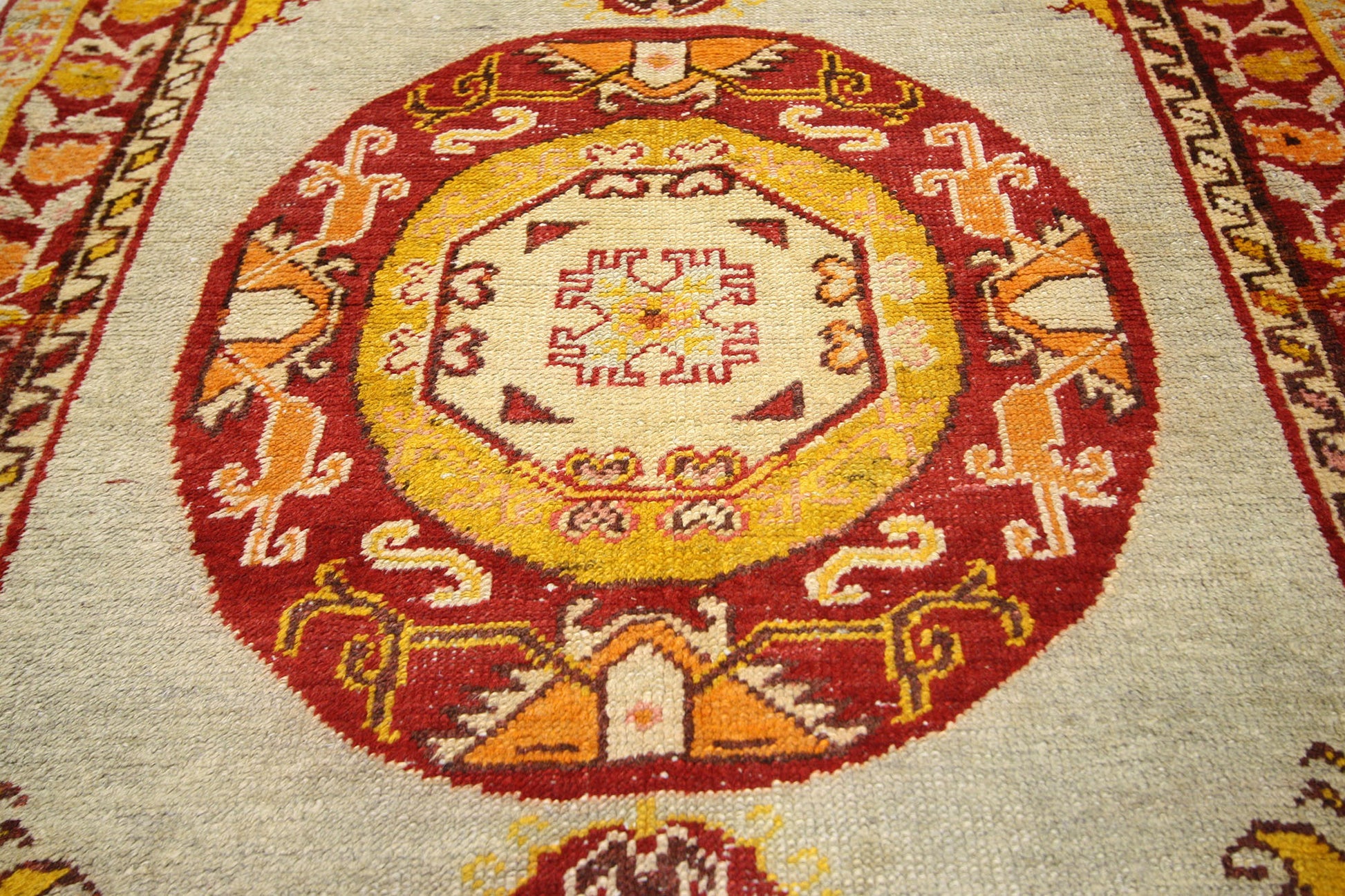 3 x 6 Vintage Oushak Rug 52318