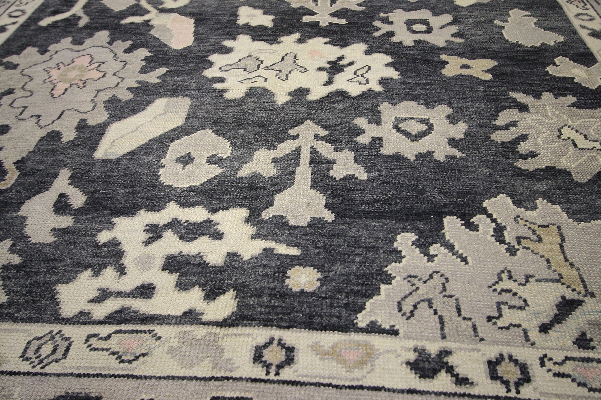 9 x 12 Modern Turkish Oushak Rug 52361