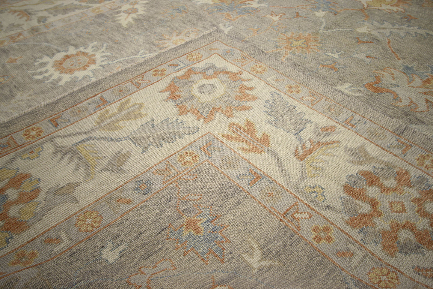 10 x 13 Contemporary Turkish Oushak Rug 52377