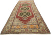 3 x 9 Vintage Turkish Oushak Rug 52390