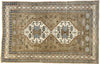 4 x 6 Vintage Turkish Oushak Rug 52395