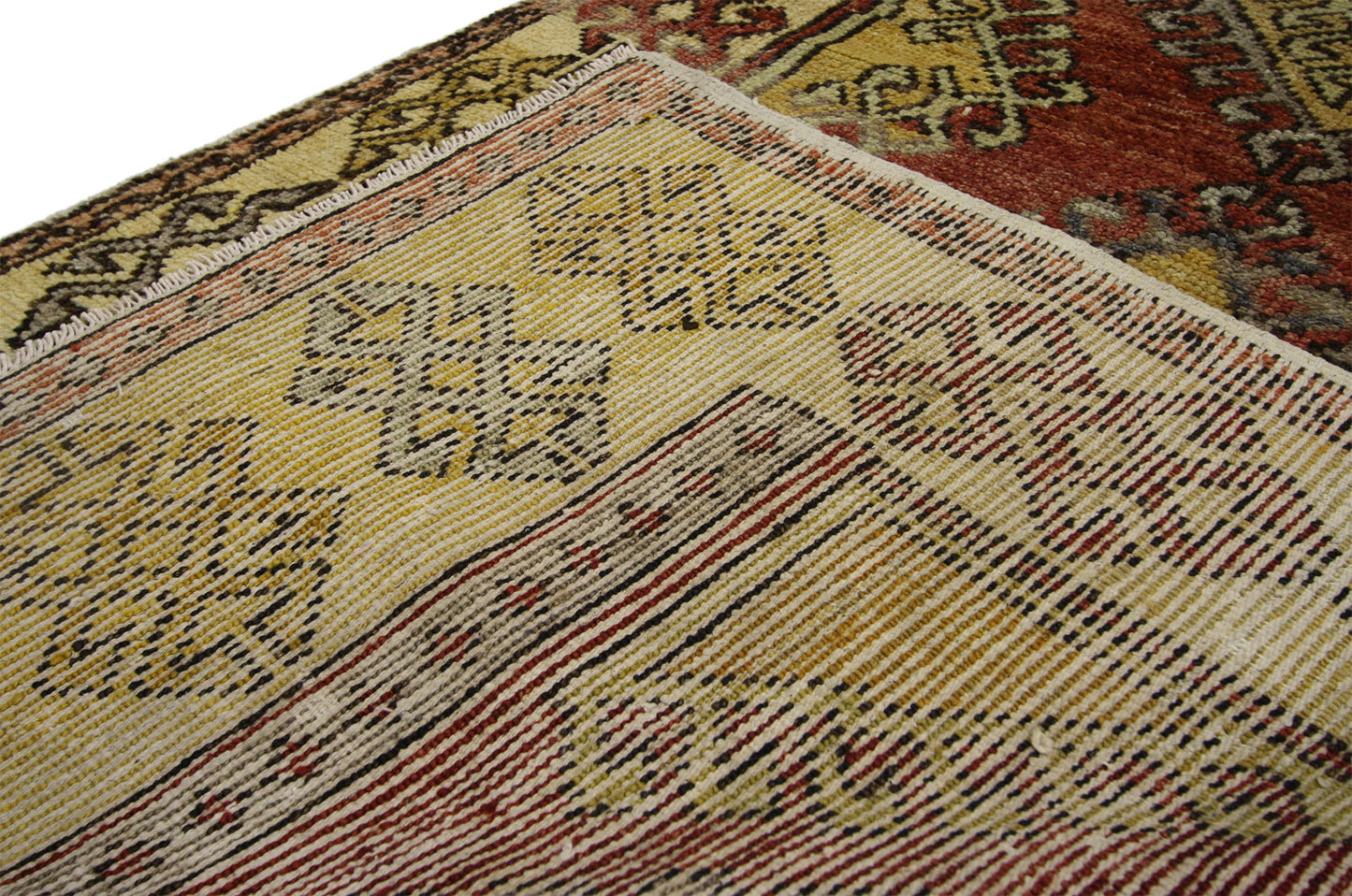 4 x 9 Vintage Turkish Oushak Rug 52413