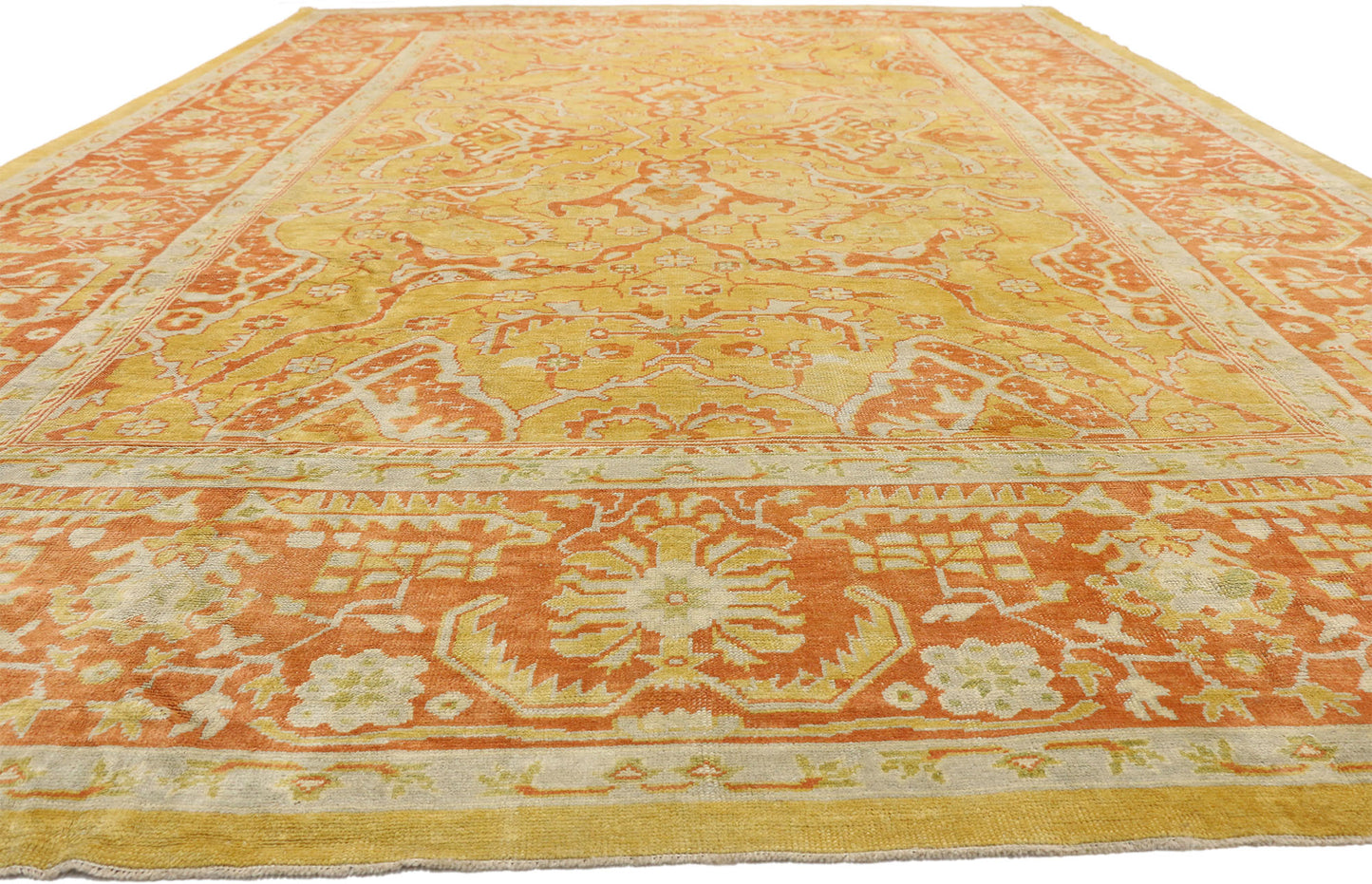13 x 19 Colorful Turkish Oushak Rug 52426