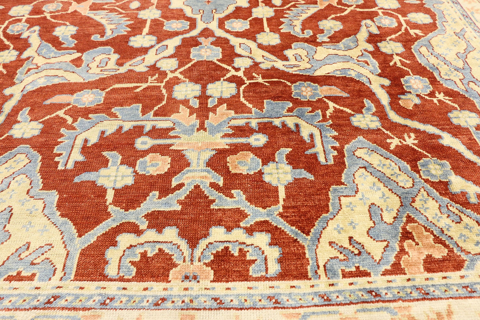 12 x 14 Turkish Oushak Rug 52429