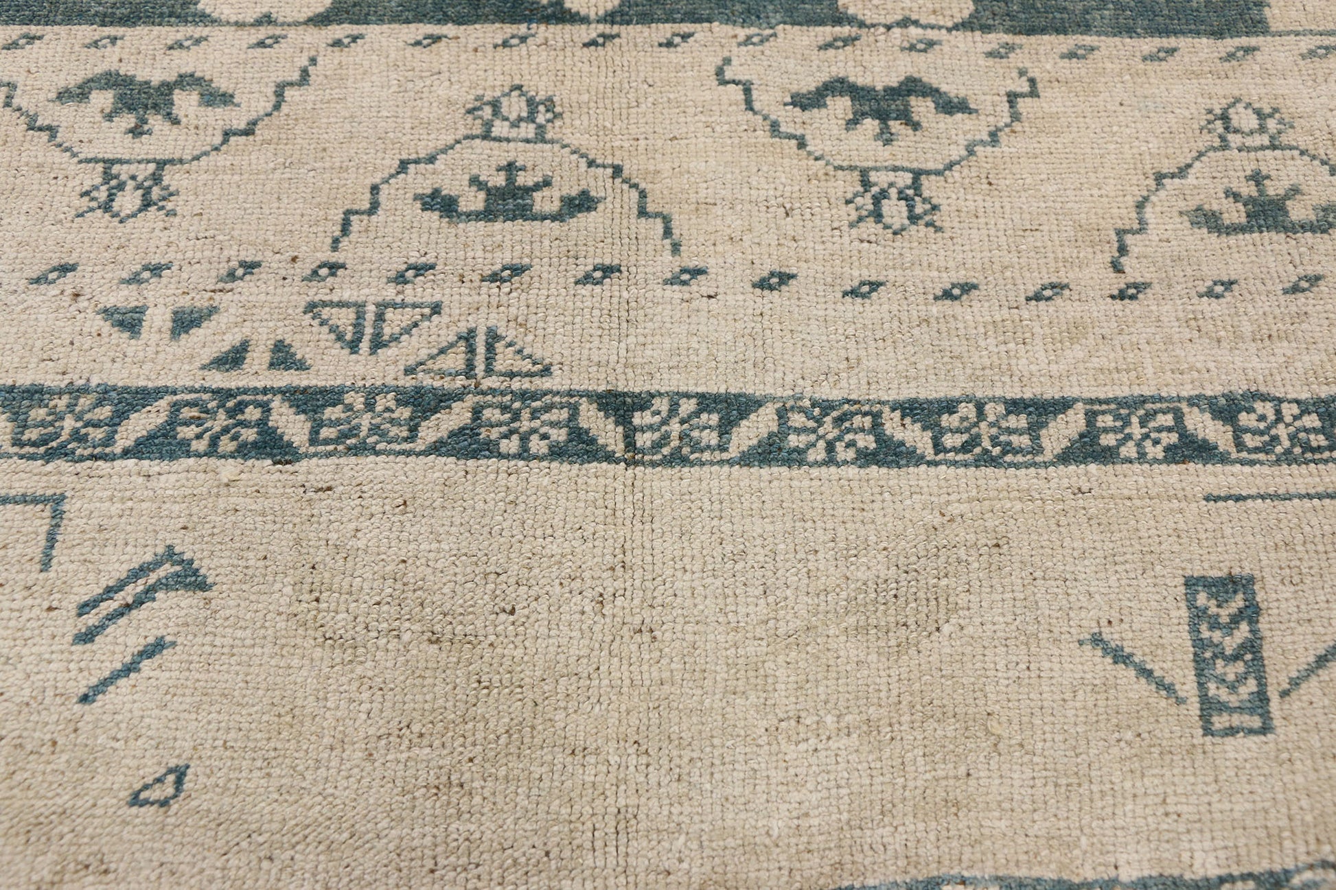 5 x 8 Vintage Oushak Rug 52433