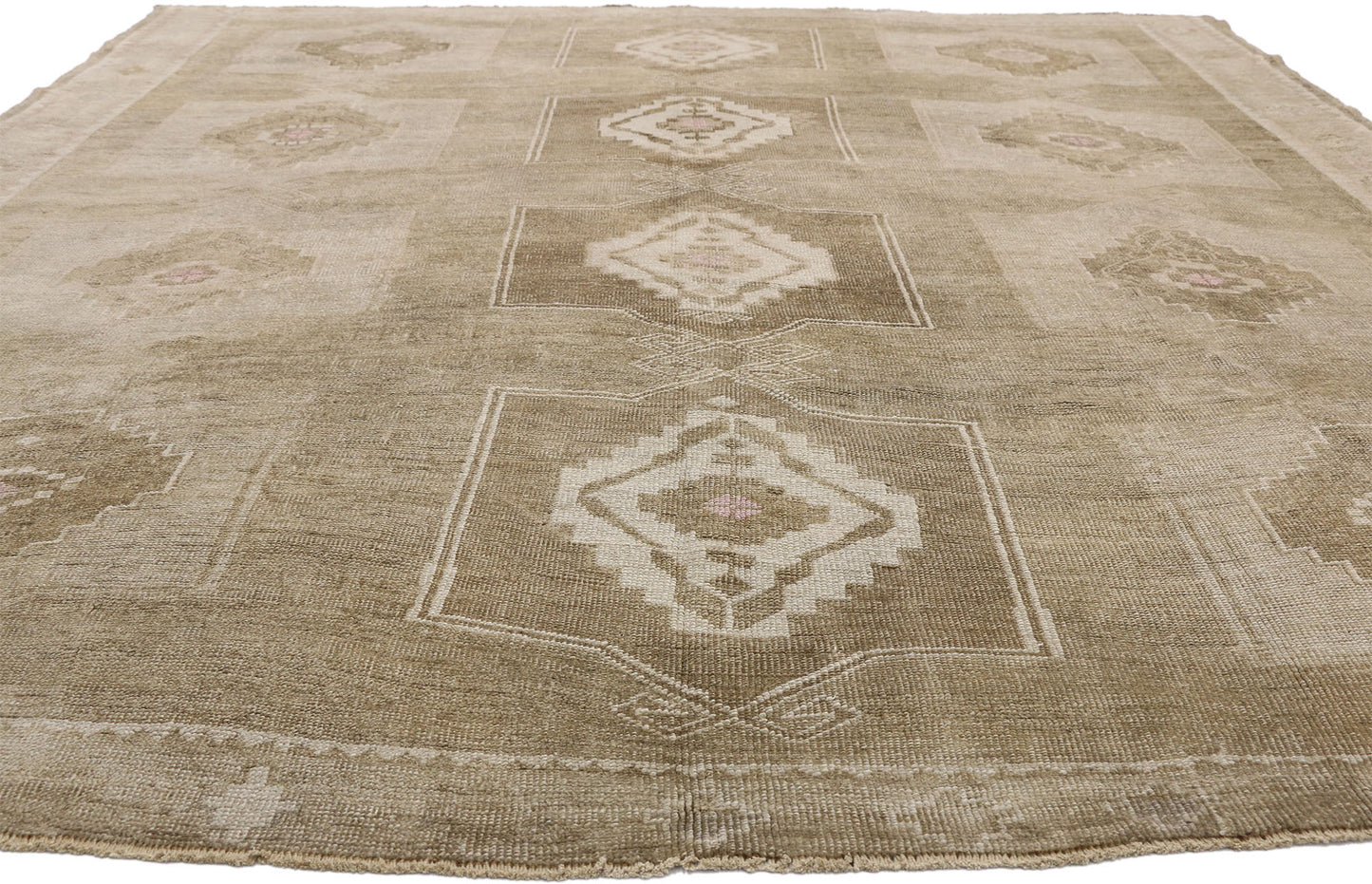 10 x 11 Vintage Turkish Kars Rug 52456