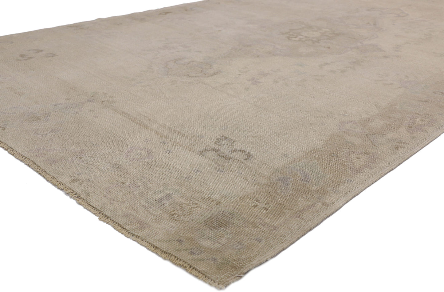 5 x 9 Vintage Turkish Oushak Rug 52460
