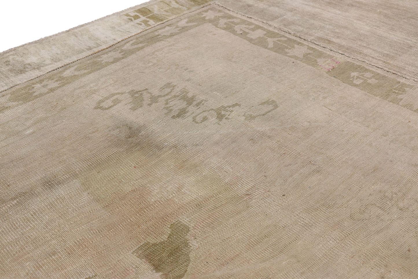 8 x 11 Vintage Turkish Oushak Rug 52472