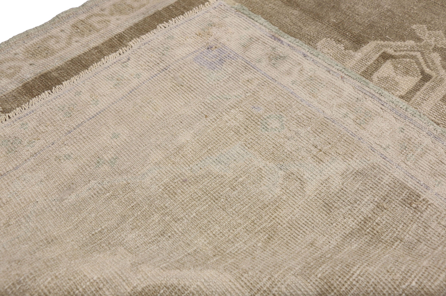 3 x 4 Vintage Oushak Rug 52476
