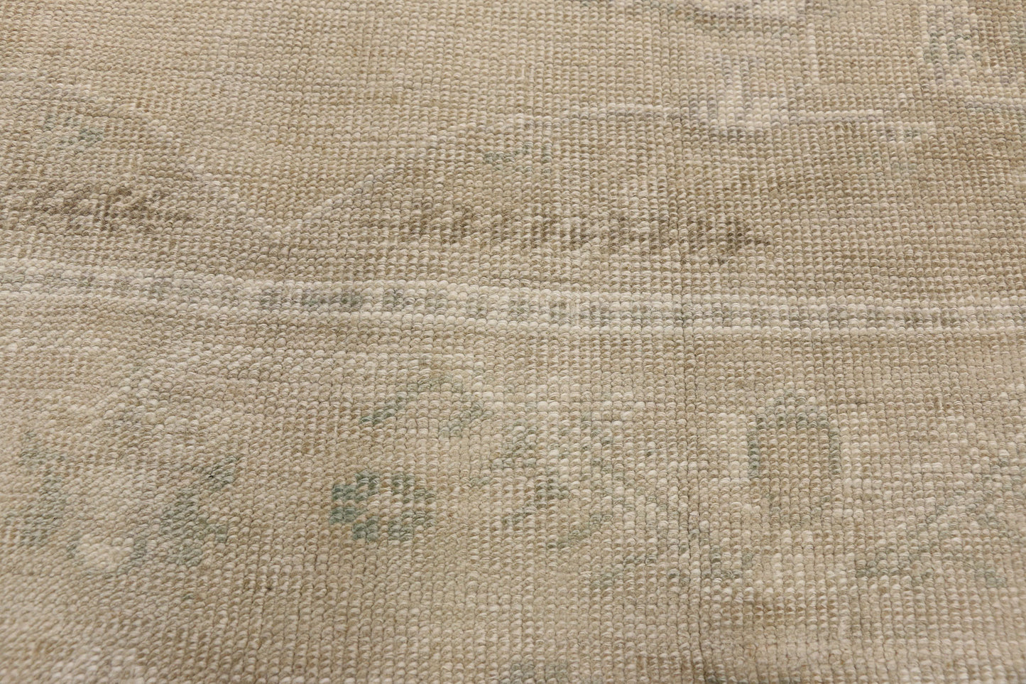 6 x 9 Vintage Neutral Turkish Oushak Rug 52486