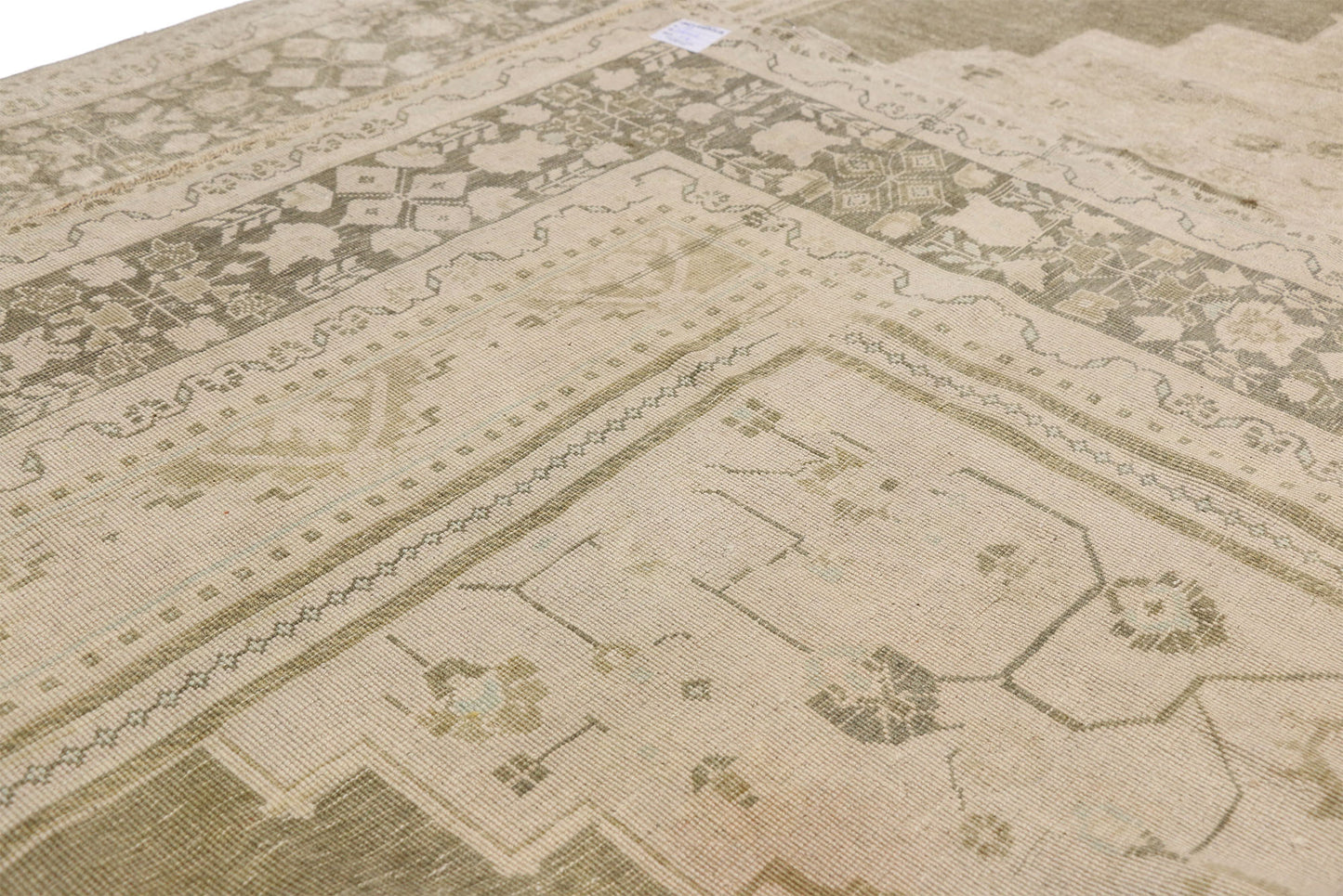 7 x 12 Vintage Turkish Oushak Rug 52488