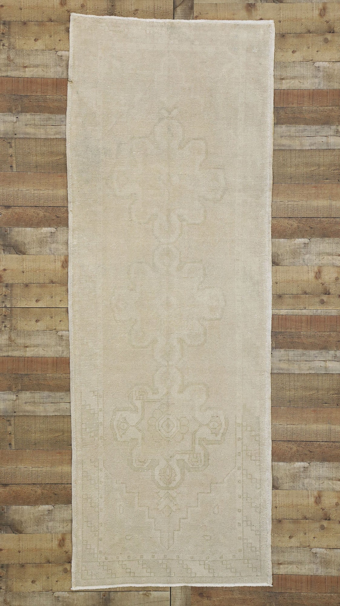 3 x 9 Vintage Oushak Rug 52496
