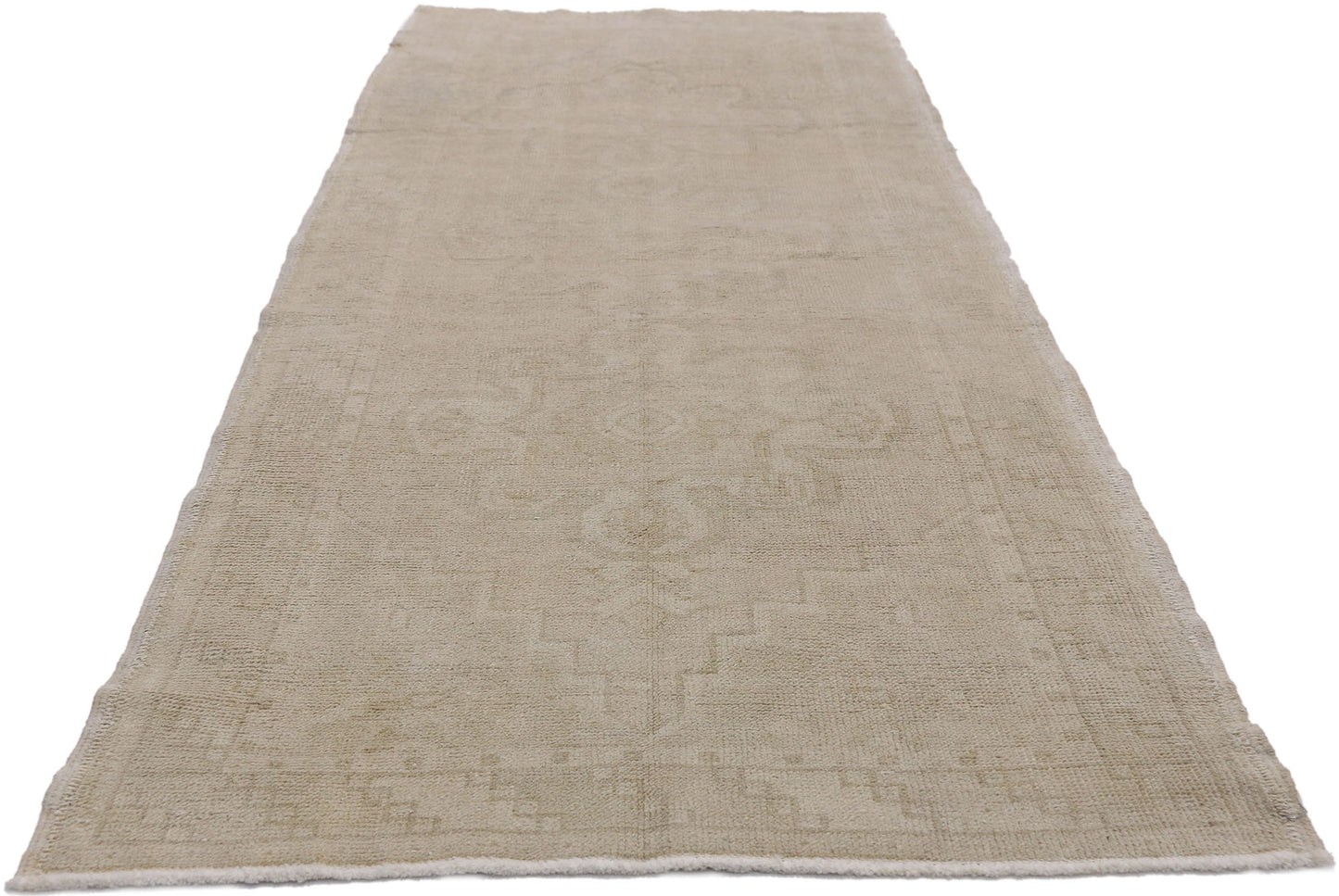3 x 9 Vintage Oushak Rug 52496