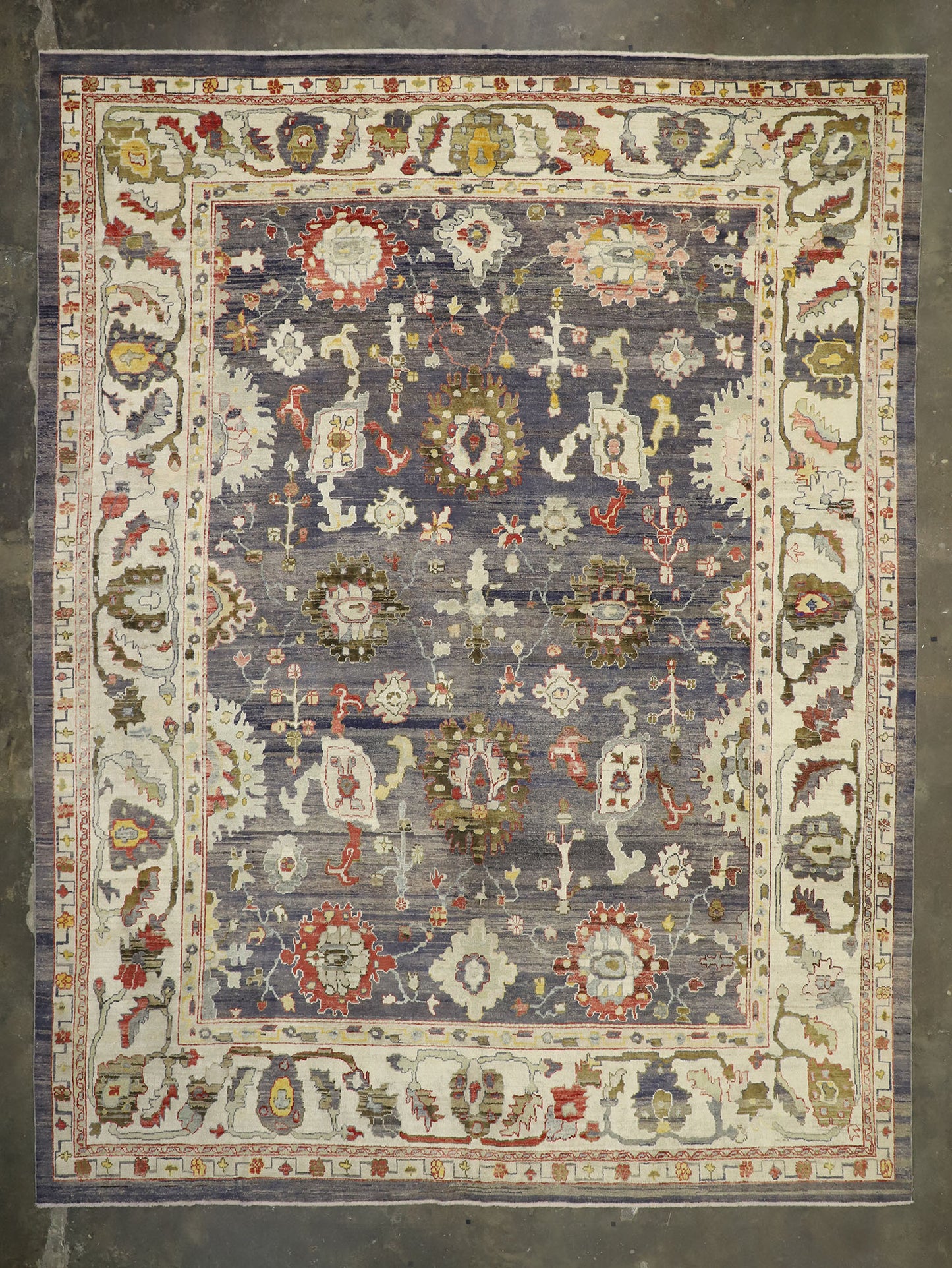 12 x 16 Turkish Oushak Rug 52506