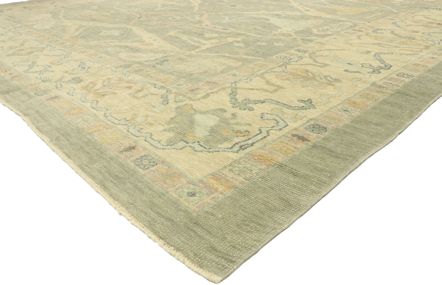 12 x 15 Contemporary Turkish Oushak Rug 52521