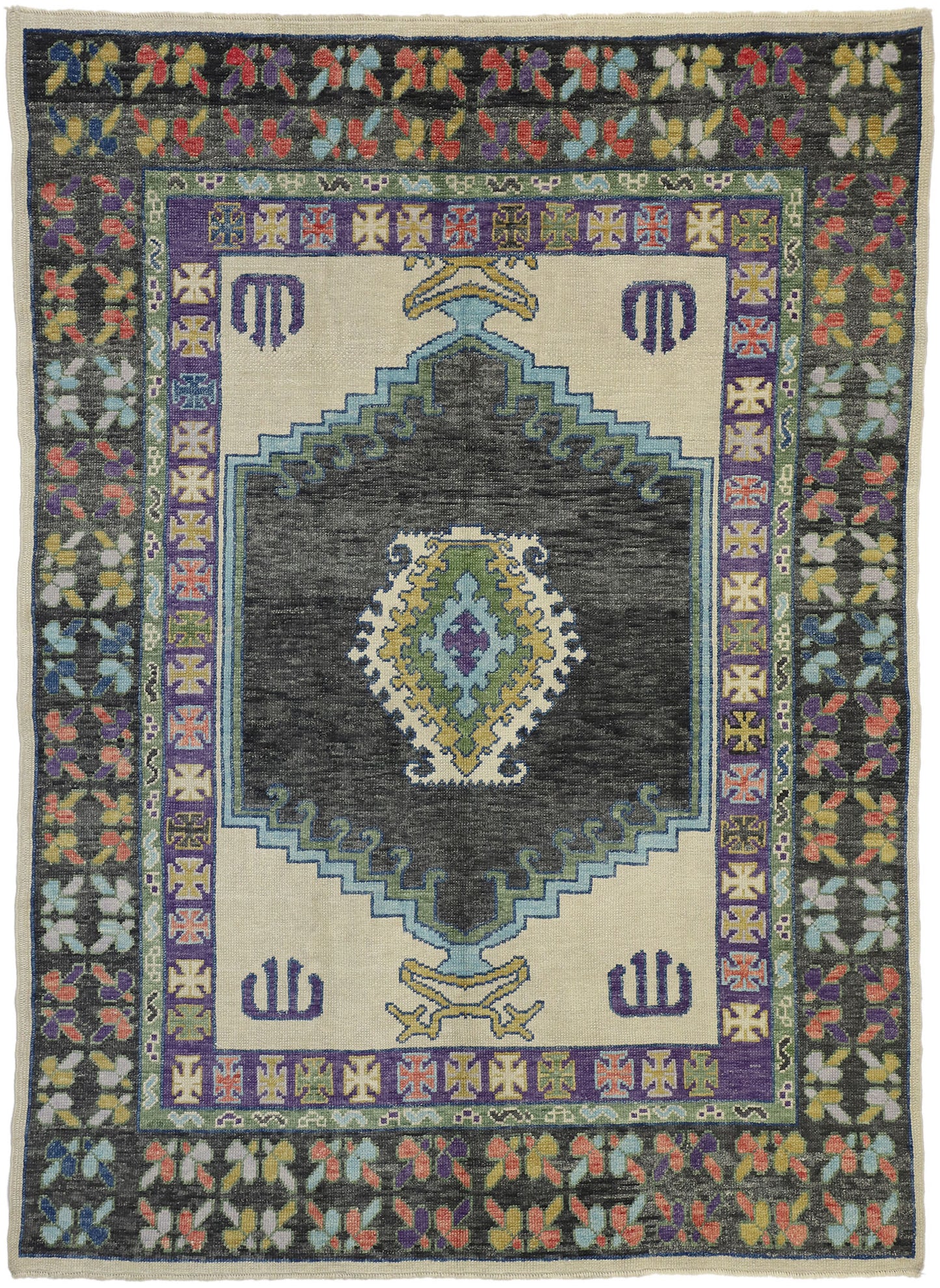 6 x 9 Oushak Rug 52523