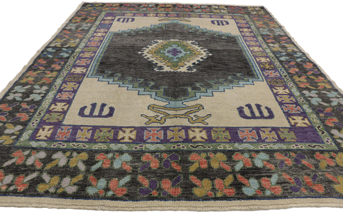 6 x 9 Oushak Rug 52523