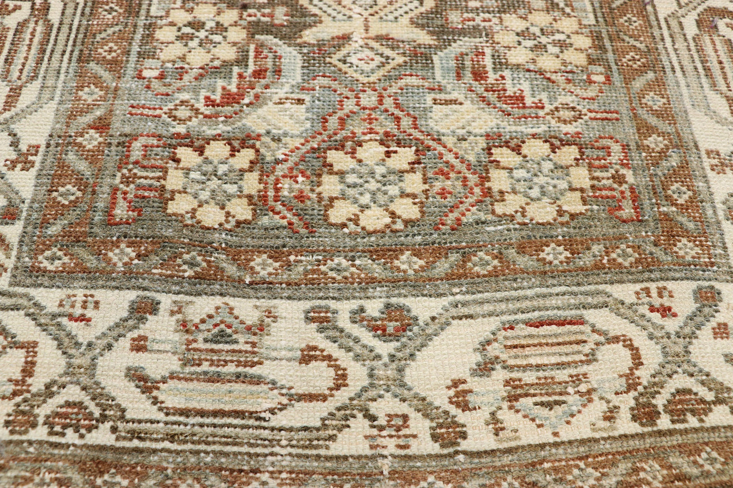 3 x 13 Antique Persian Malayer Runner 52553