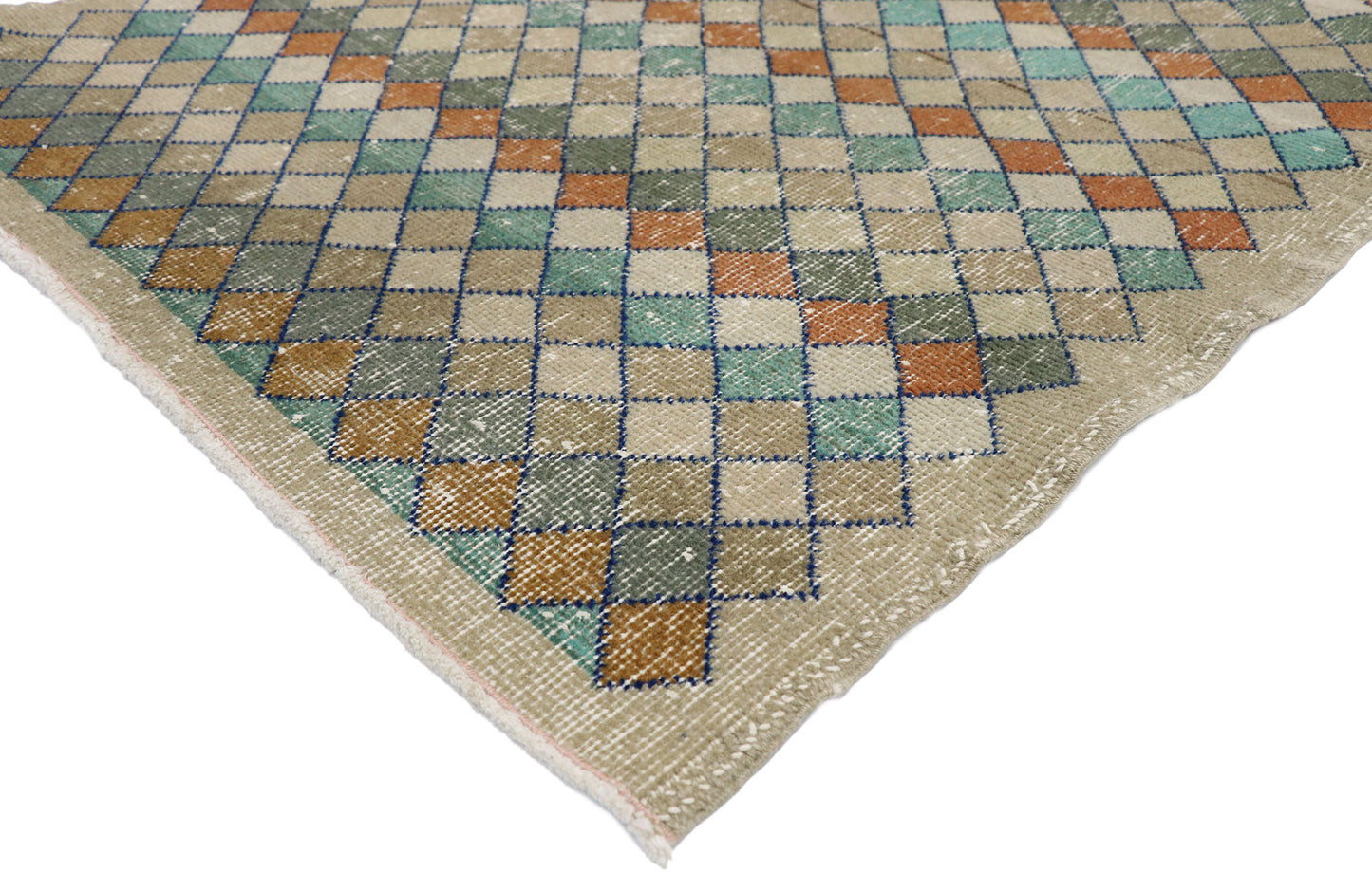 3 x 6 Zeki Muren Vintage Sivas Rug 52584