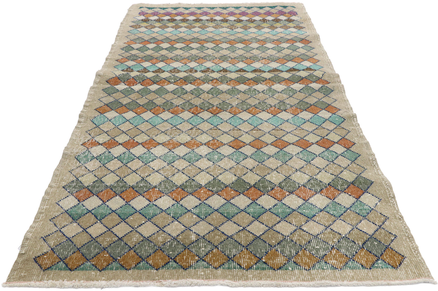 3 x 6 Zeki Muren Vintage Sivas Rug 52584